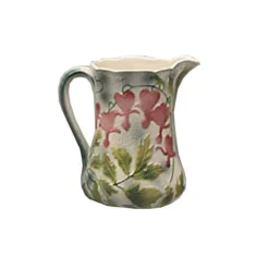 Pichet coeurs de marie barbotine