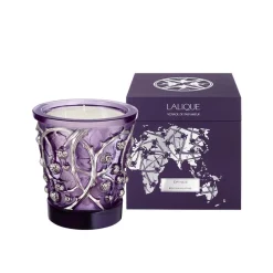 Épines, bougie parfumée édition platine cristal lalique