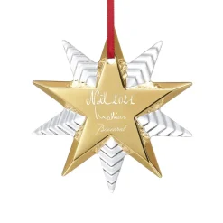 Plaquette noël 2021 baccarat