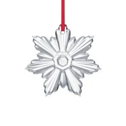 Plaquette Noël 2025 palmette Baccarat