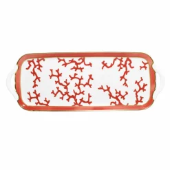 Plat à cake porcelaine 40 cm cristobal Raynaud