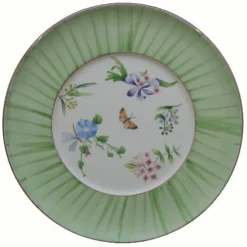 Plat vent de fleurs lunéville