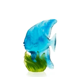 Platax Moyen Modèle Bleu & Vert Maya Daum