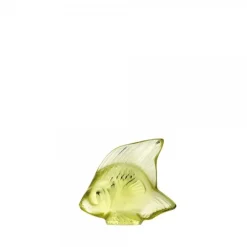 Poisson jaune lalique