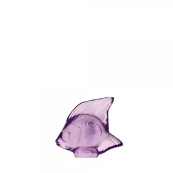 Poisson violet clair Lalique