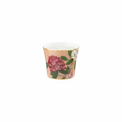 Pot à bougie porcelaine 8 cm Rhododendron Trésor Raynaud