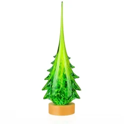 Sapin de noël lumineux cristal de Lorraine