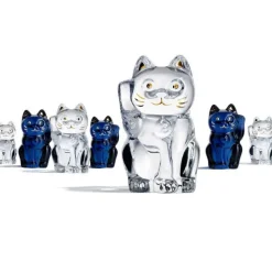 Sculpture chat maneki neko baccarat
