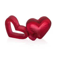 Sculpture cœur valentin daum