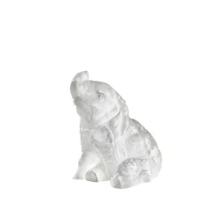 Sculpture Élephanteau terramineral Lalique