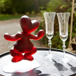 Sculpture mister lover Daum par Faben