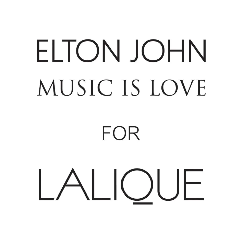 Sculpture music is love cœur Lalique