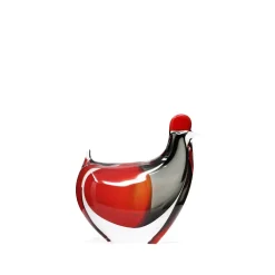 Sculpture poule cristal de bohême