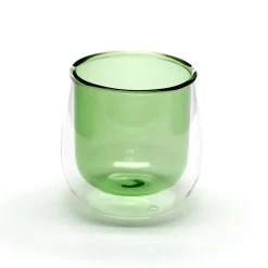 Set 2 Café/Thé cristal double paroi