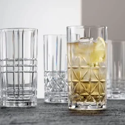 Set 4 chopes cristal highland