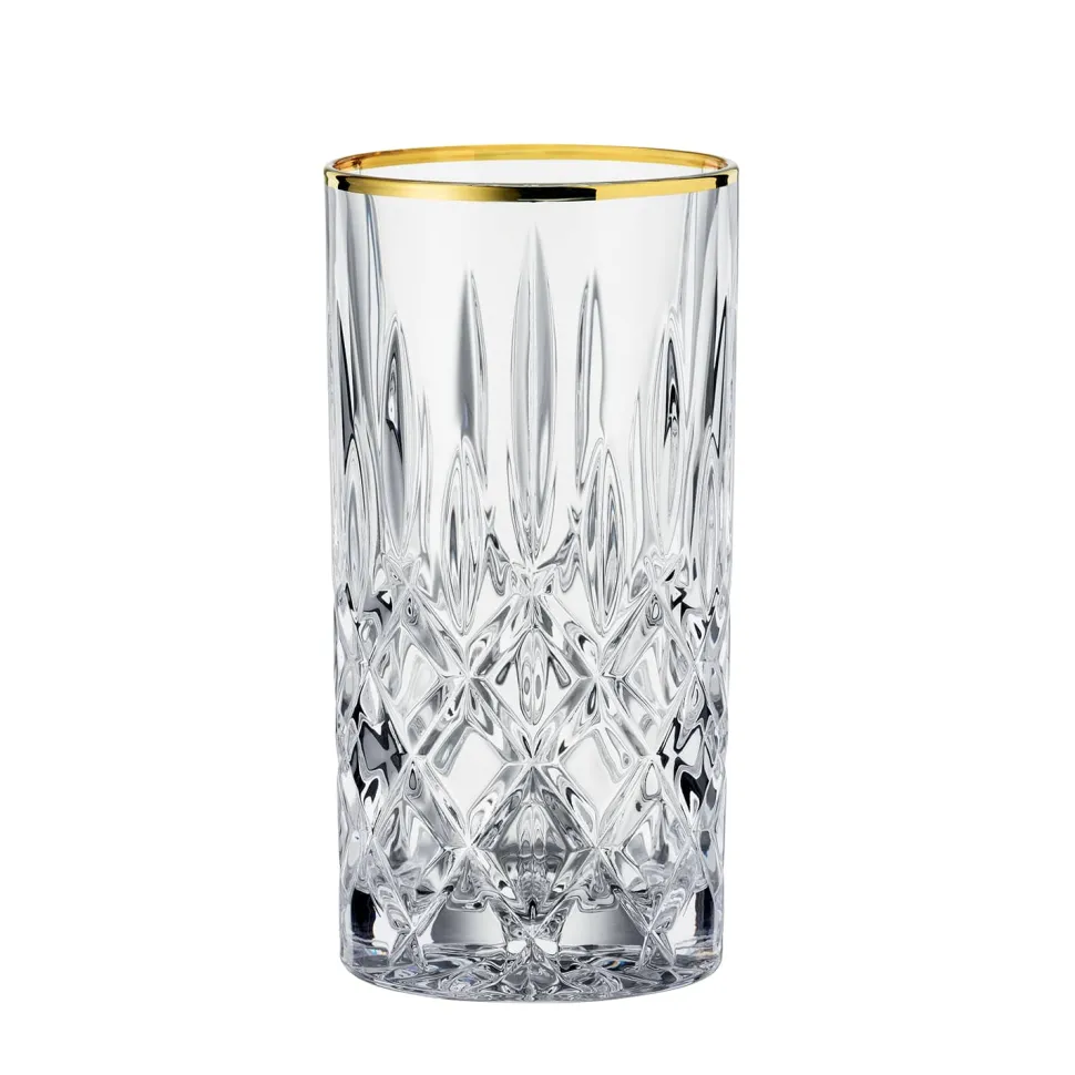 Set 4 chopes cristal or noblesse nachtmann