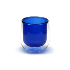 Set 2 Expresso en cristal double paroi