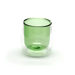 Set 2 Expresso en cristal double paroi