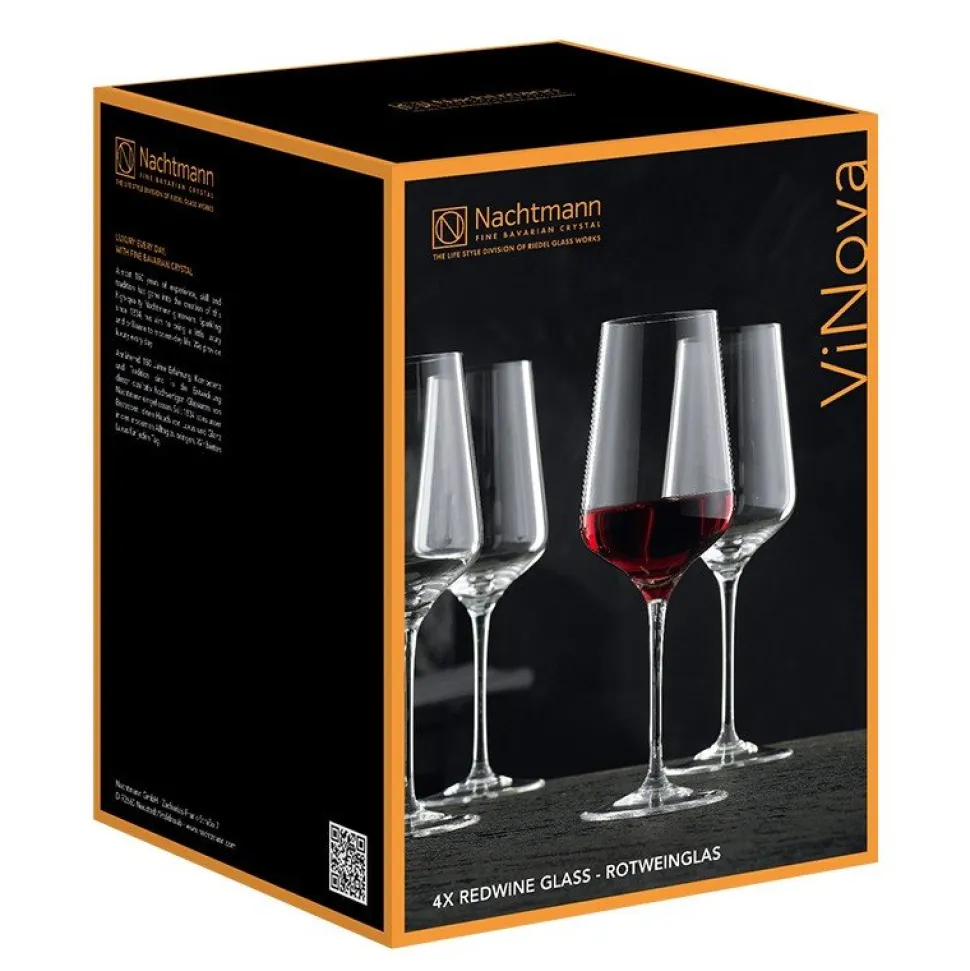 Set 4 flûtes champagne vinova Nachtmann