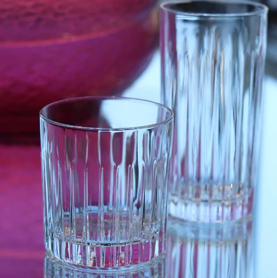 Set 4 Gobelets cristal clair timeless