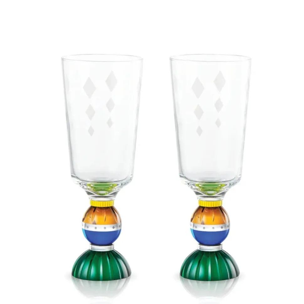 Set 2 grand verre Ascot Reflections Copenhagen