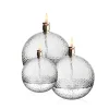 Set 3 lampes à huile martelé (pm – mm – gm) + paraffine x2