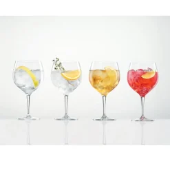 Set 4 verres cocktails gin tonic