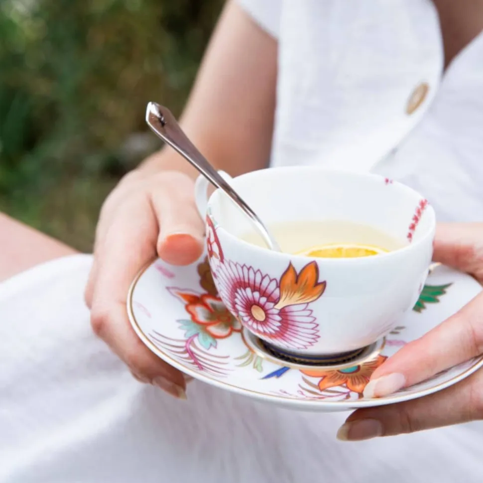 Soucoupe thé extra porcelaine 15 cm Imari Raynaud