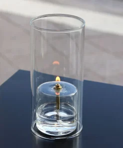 Support pour lampe à huile