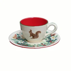 Tasse – soucoupe cafe roses des neiges