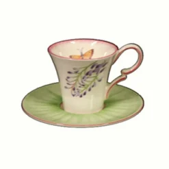 Tasse the vent de fleurs lunéville