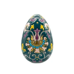 Œuf Siam Flowers Pâques Émaux de Longwy