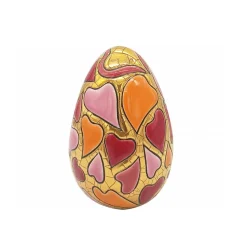 Œuf sweat heart Émaux de Longwy