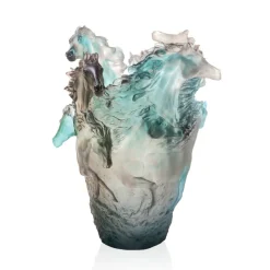 Vase cheval cavalcade grand modèle Daum
