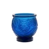 Vase empreinte mm bleu daum