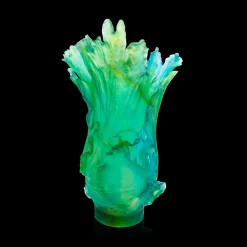 Vase magnum Bornéo tropical Daum par Émilio Robba