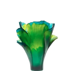 Vase magnum ginkgo vert daum 99 ex