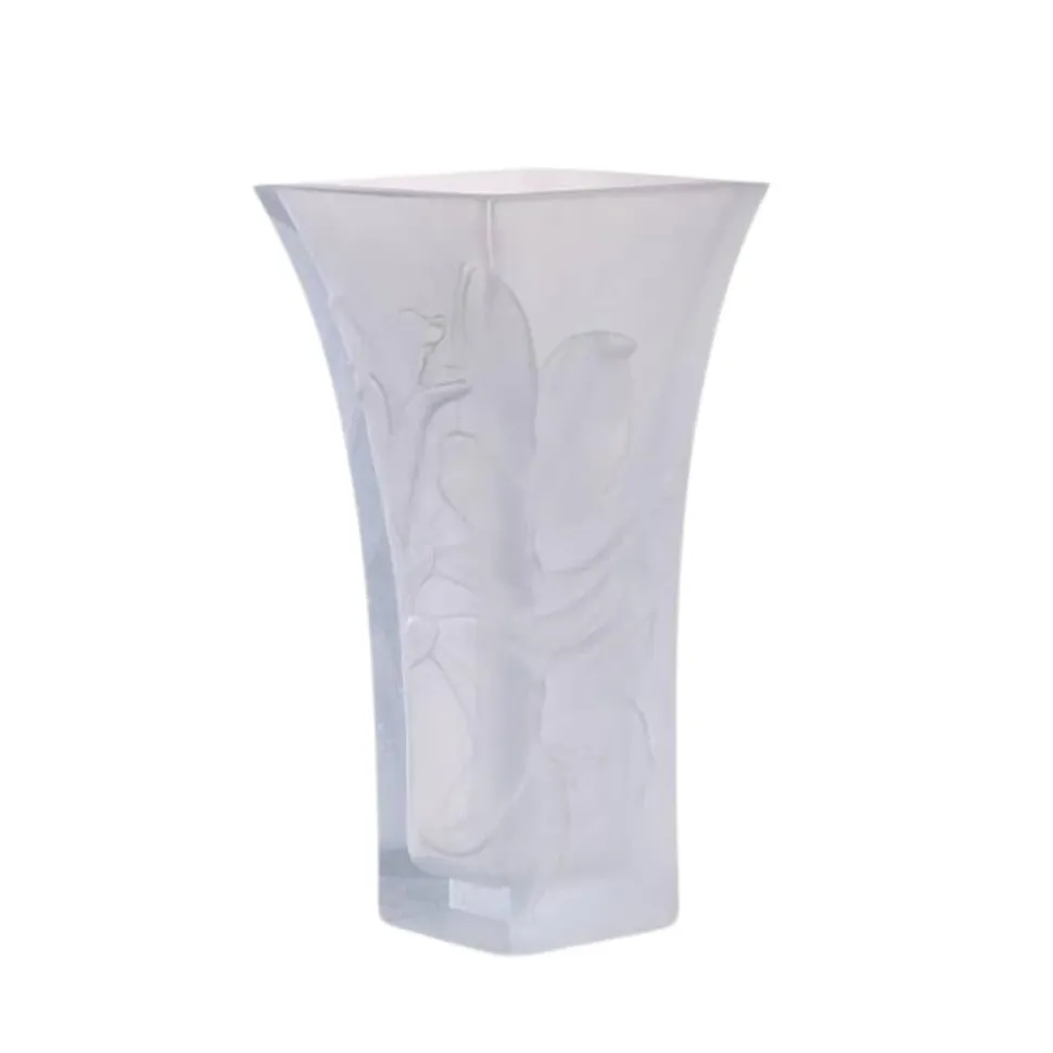 Vase magnum Lys blanc Daum