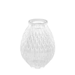 Vase plumes Lalique