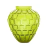 Vase rythmes vert daum