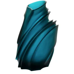 Vase sand gm bleu daum par christian ghion