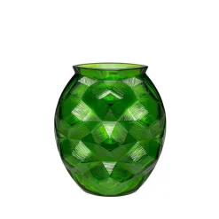 Vase Tortue vert amazone Lalique