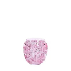 Vase tourbillon rose pm Lalique