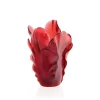 Vase tulipe rouge daum