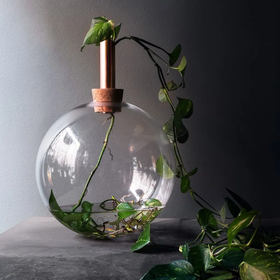 Vase verre scandinavia