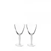 Verre à vin louvre x2 lalique