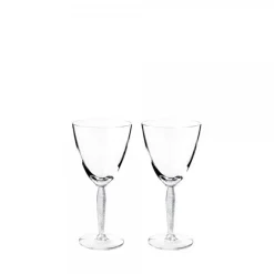 Verre louvre eau x2 lalique