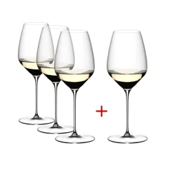 Verre Rieling dégustation Veloce Riedel X4 (dont 1 gratuit)