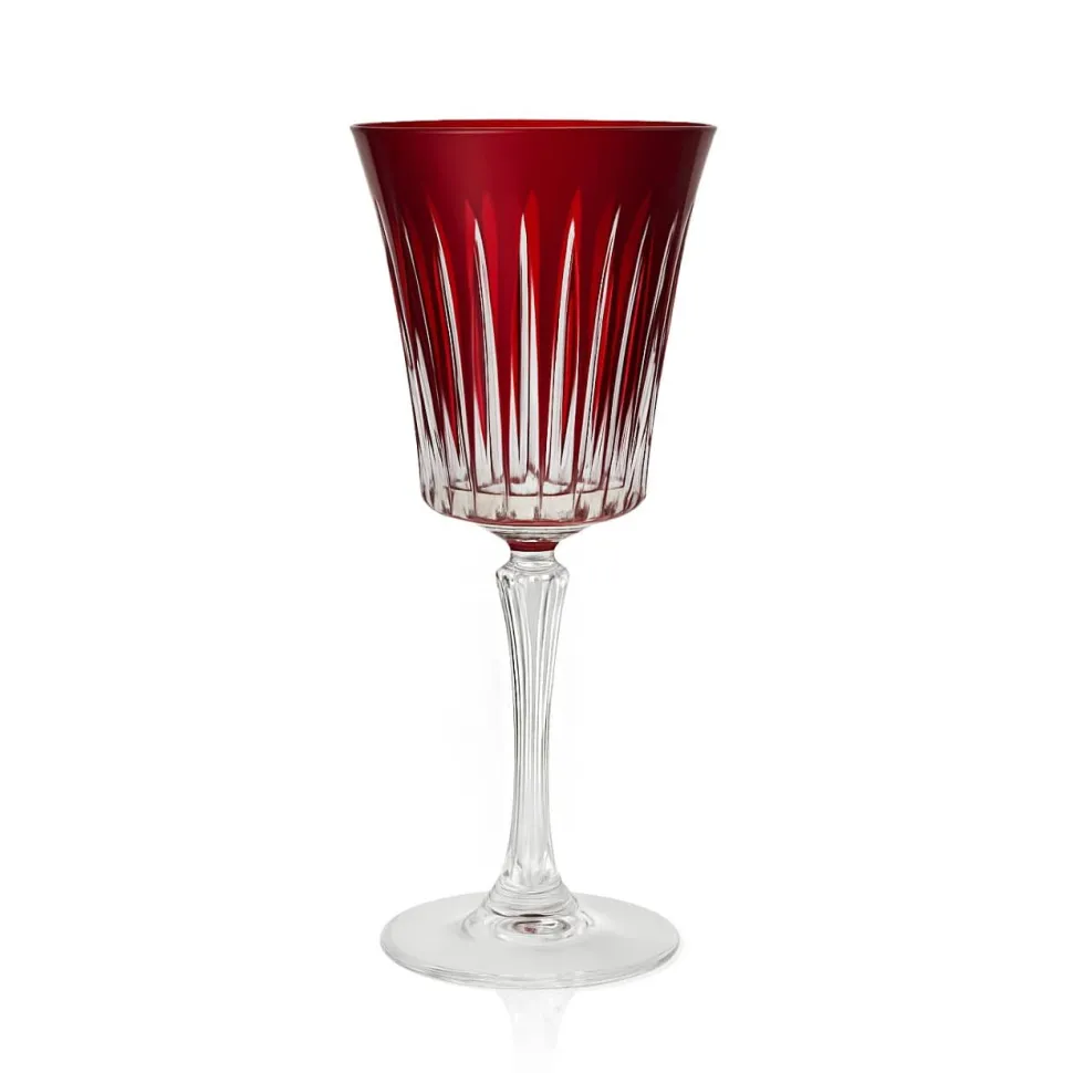 Verre vin cristal rouge Timeless N°2