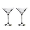 Verres à martini oleg cassini x2